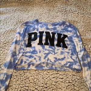 tie-dye long sleeve shirt